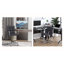 Chaise de travail en similicuir Galeana-1806337351