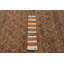 Tapis brun en soie ombre 10 pi x 14 pi 1 po