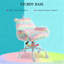Chaise de bureau Rainbow Fuzzy Unicorn