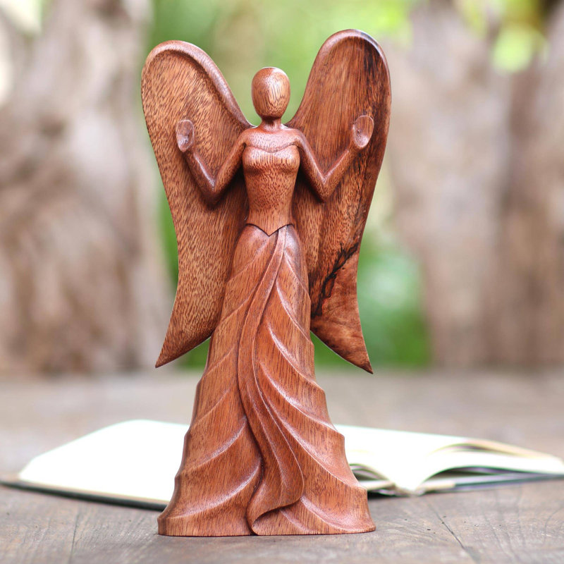 Statuette ange au ciel