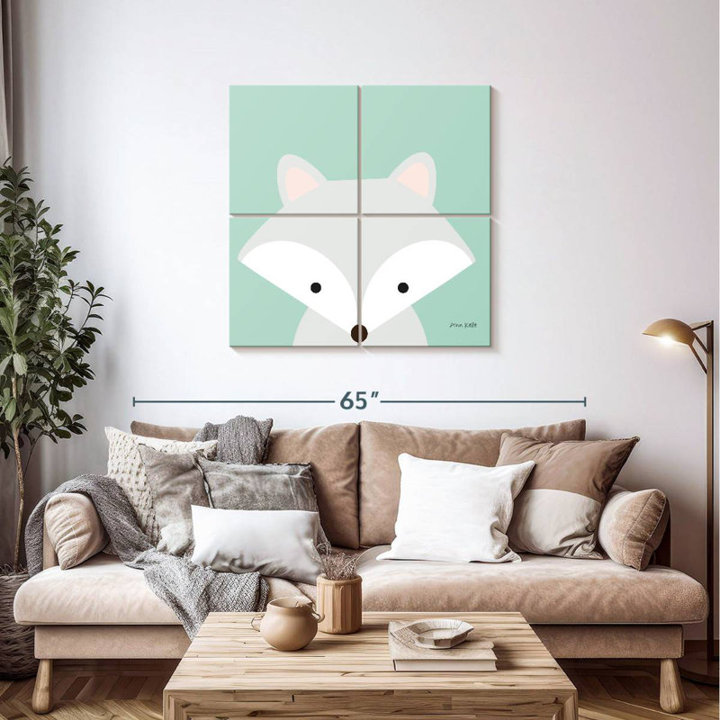 Ashelle Cuddly Fox, H 38 po x l 38 po