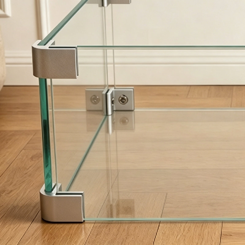 Glass Wind Gurad Square Glass Windshield For Square Fire Table
