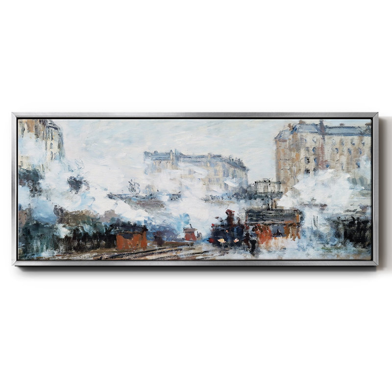 Saint - toile encadrée, H 20 po x l 50 po