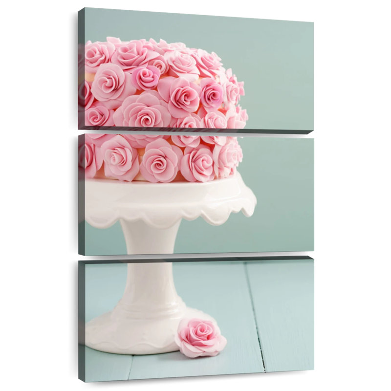 Gâteau d'anniversaire Yarlin Rose, H 32 po x l 20 po