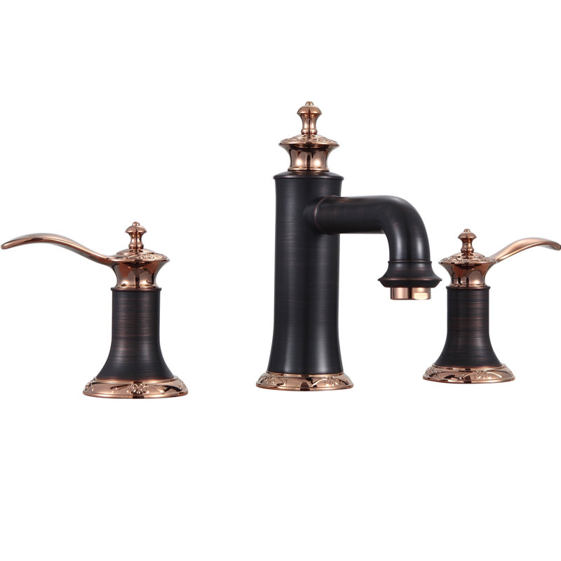 Robinet pour salle de bain Artesian, Bronze huilé / or rose