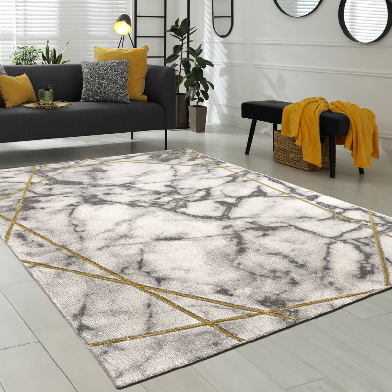 Tapis tissé à la machine Harlem, Tapis de couloir 2 pi 8 po x 9 pi 10 po