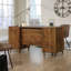 Applebaum Solid Wood Base Executive Desk