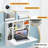 Adreonna 60cm Rectangular Folding Table