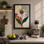 Striped Study Botanical - Wrapped Canvas-698545524-698545529