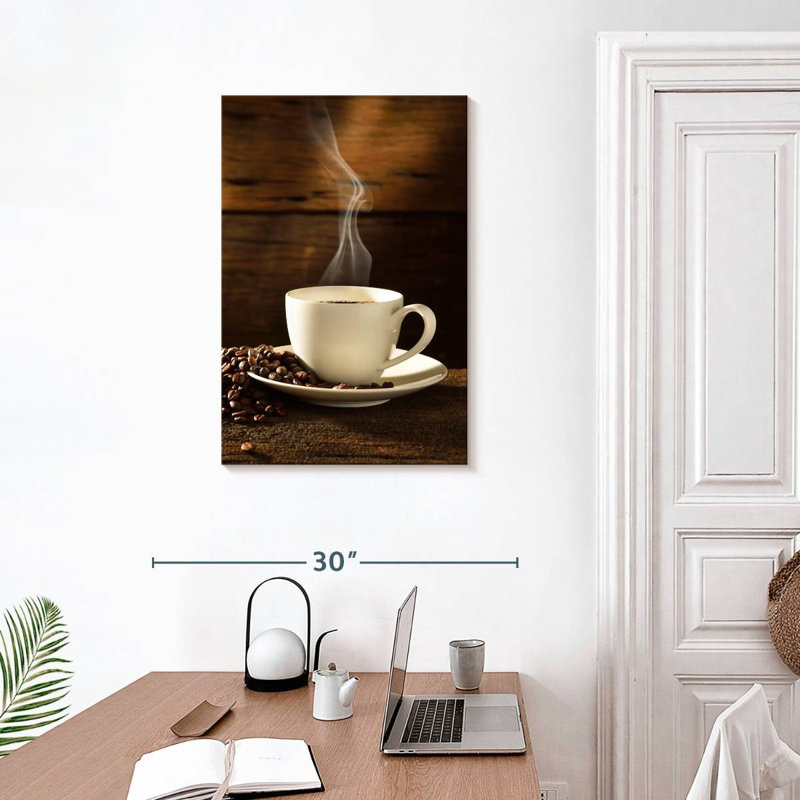 Yarlin Hot Coffee, 30" H x 20" W