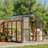 Polycarbonate Greenhouse, Winter Greenhouses For Outdoors,Outdoor Greenhouse With Roof Air Vent, Heavy Duty Walk-In Aluminum Green House For Outside Garden Backyard-111312817-126106890