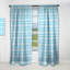 Rideau simple occultant avec motif rétro Mid-Century-1020988776