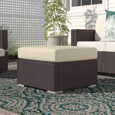 Convene Outdoor Ottoman with Cushion
