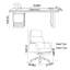 Ensembles de bureau modernes et minimalistes haut de gamme-582838054