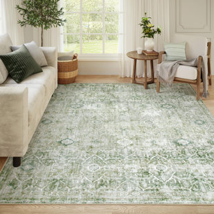 Tapis lavable rétro Tribal Cashmere