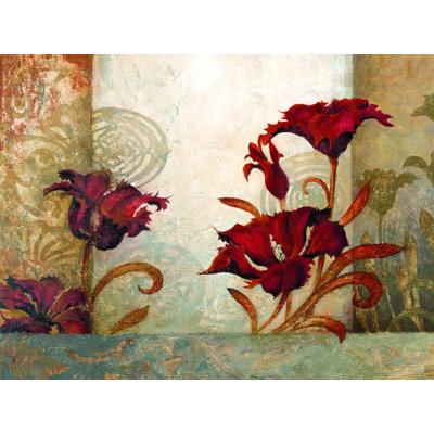 " Traditional Red Flowers "