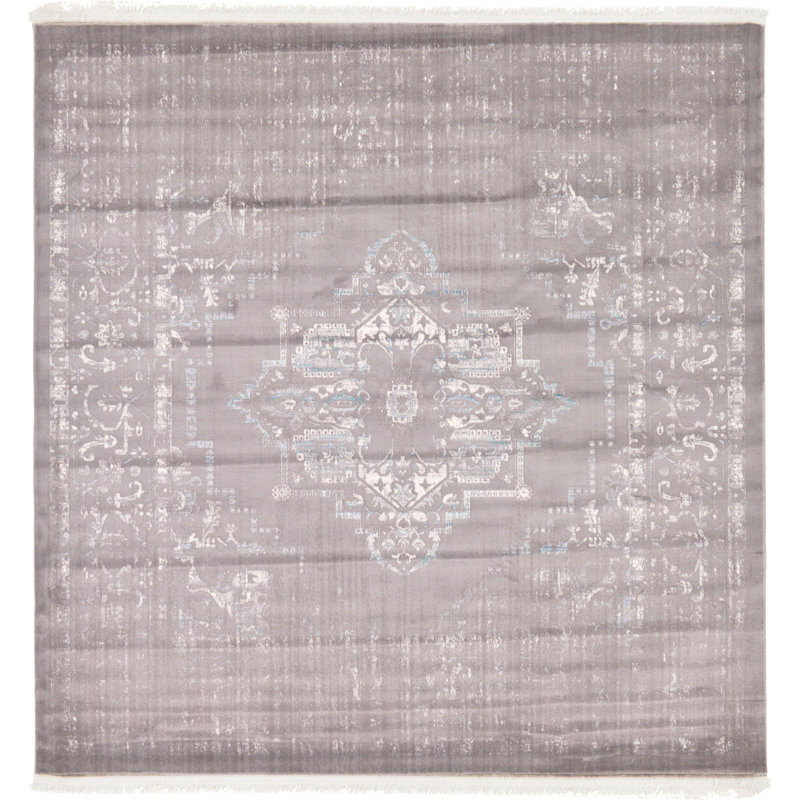 Paden Oriental Indoor Rug, Square 8'