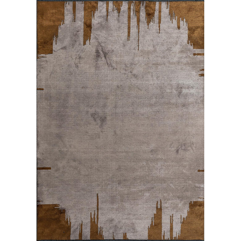 Rapture Abstract Area Rug, Rectangle 6'7" x 8'3"