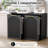 Double 2x13 Gallon Pull-Out Trash Can Cabinet-137449951