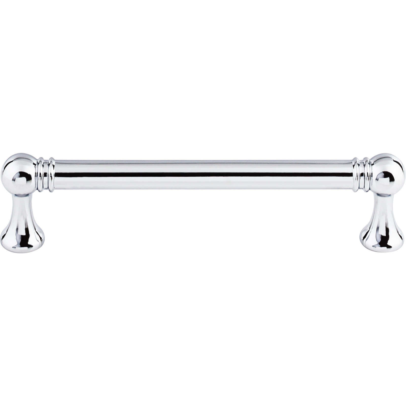 Kara Bar Cabinet Pull, 5 1/16", Polished Chrome