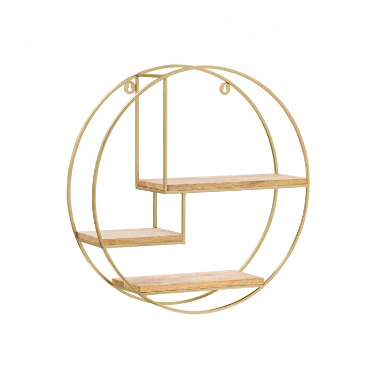 Aberdeen 3 Piece Circle Accent Shelf