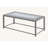 Coffee Table, Accent, Cocktail, Rectangular, Living Room, 42" L, Metal, Tile-1962709863