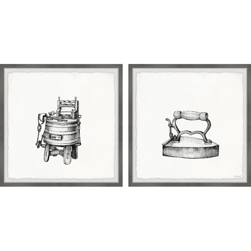 Old Diptych, H 32 po x l 32 po