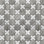 Llama 2" Star 11-7/8 In. X 11-7/8 In. Porcelain Mosaic Tile