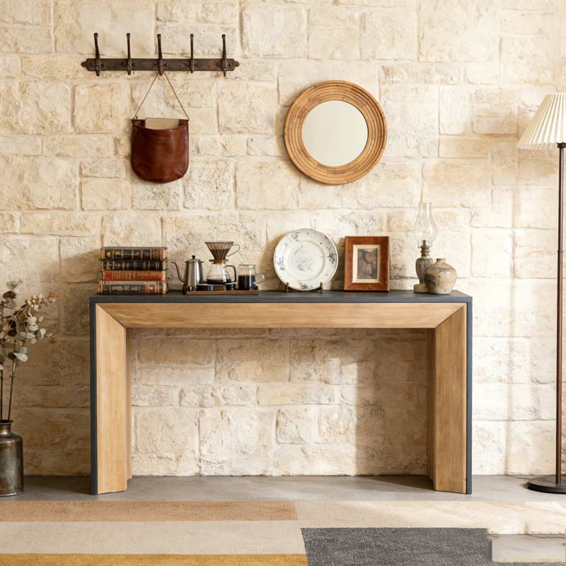 Console Elegant, Brun et noir