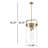 Fenecia 4-Light Dimmable Cylinder Pendant-1714801354