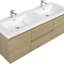 Meuble-lavabo de salle de bain avec tiroirs rembourrés-789030891