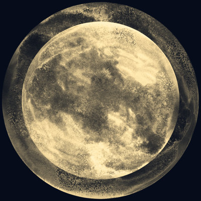 " Moon Imaginary "