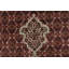 Tapis traditionnel fin en laine rouge noué à la main 9 pi 10 po x 13 pi 11 po