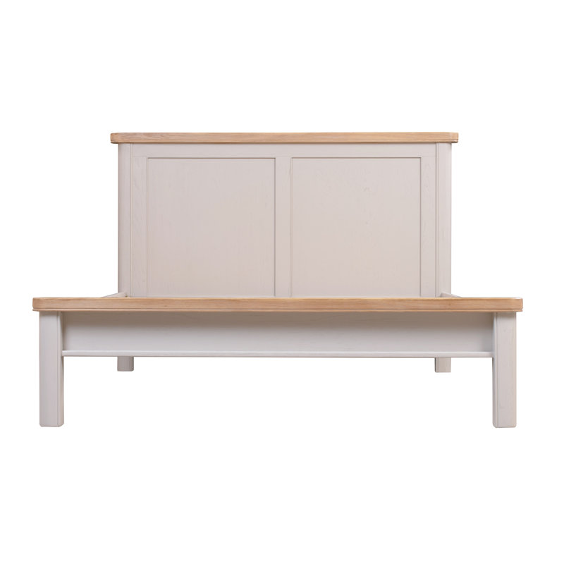Comfrey Bed, European Double (140 x 200cm), Grey