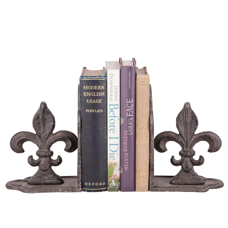 Metal Non-Skid Bookends