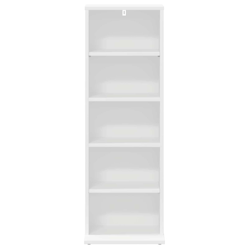 97.5 cm H Media Shelves, White