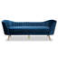 3 Seater Velvet Sofa-2112582766