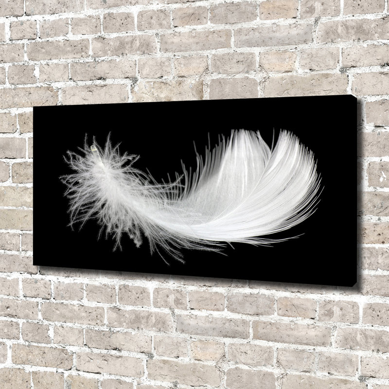 Feather - No Frame Print on Canvas