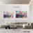 Avery Abstract Pink Aqua-107992328