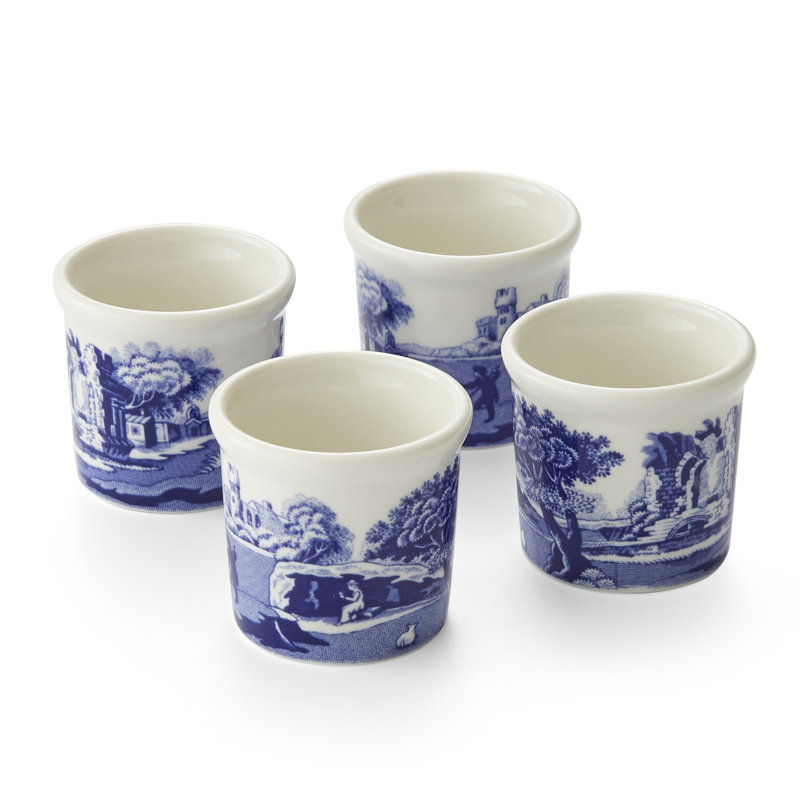 Blue Italian Egg Cups