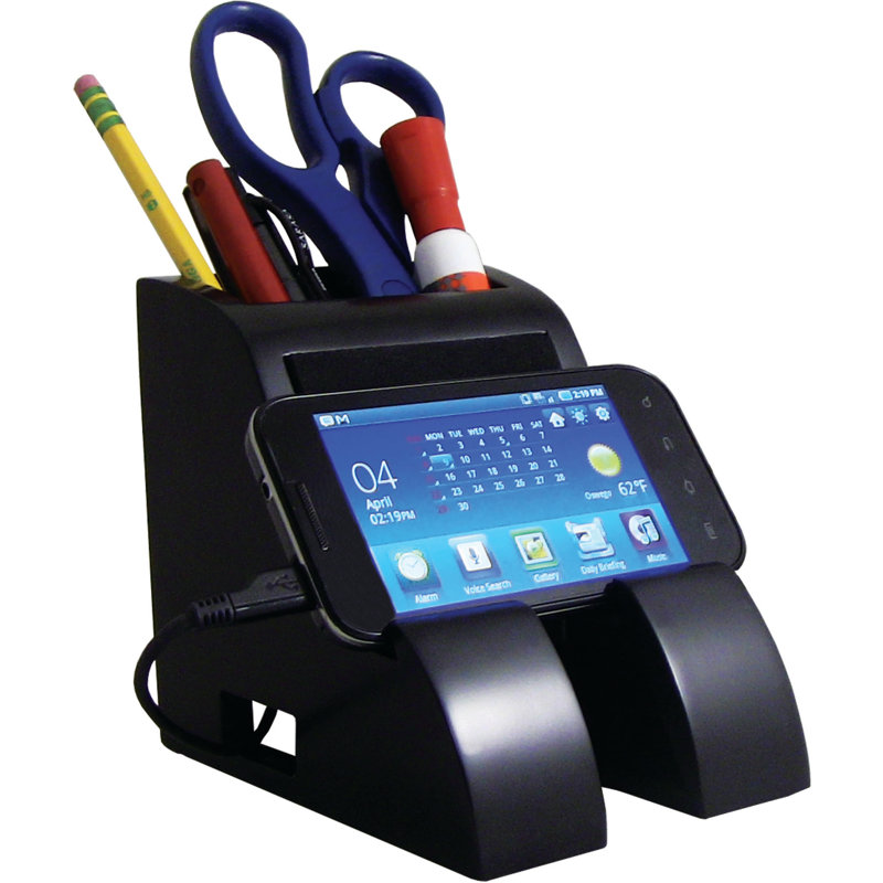 Manufactured Wood Charging Station
