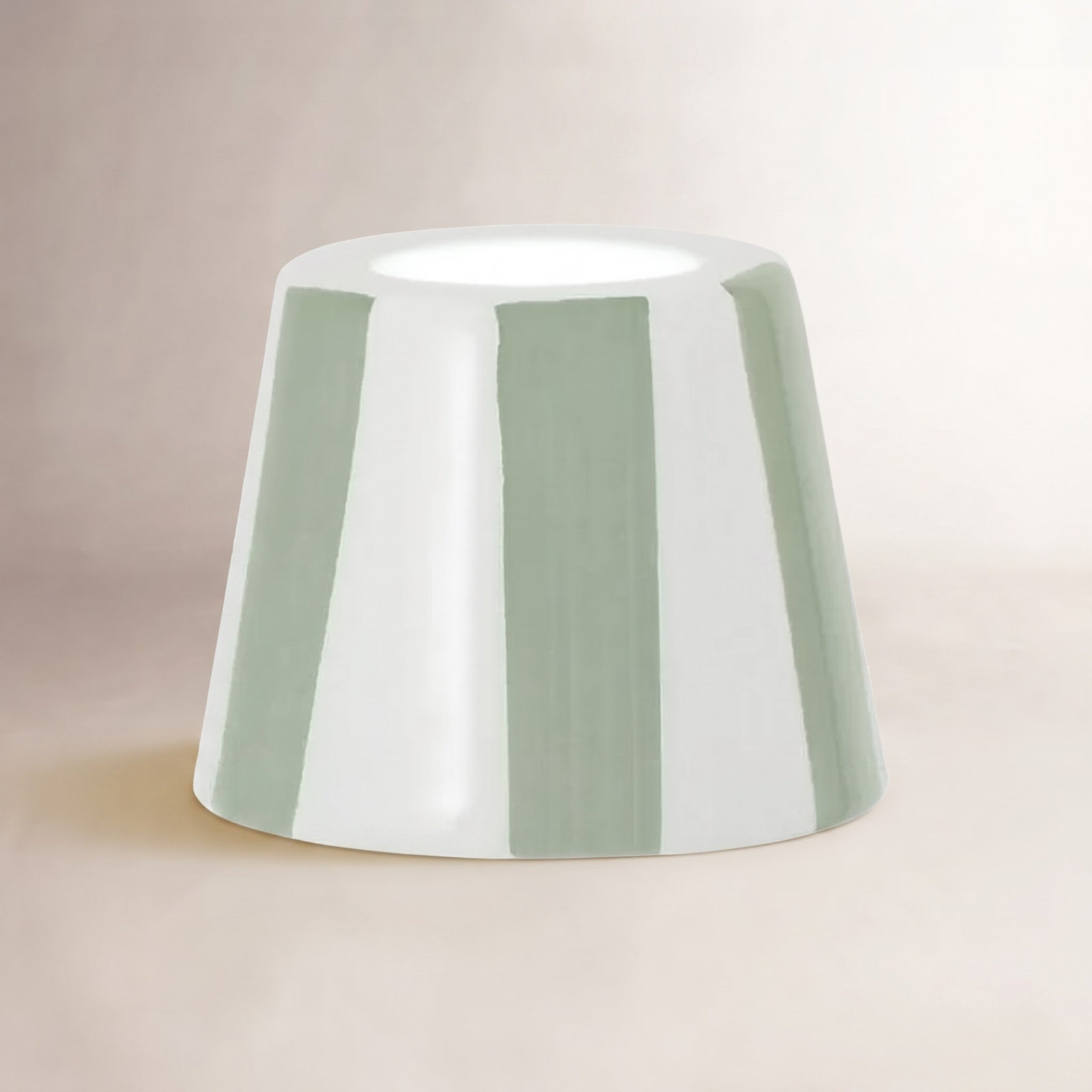 Poldina Pro Lido Lamp Shade, Sage Stripes