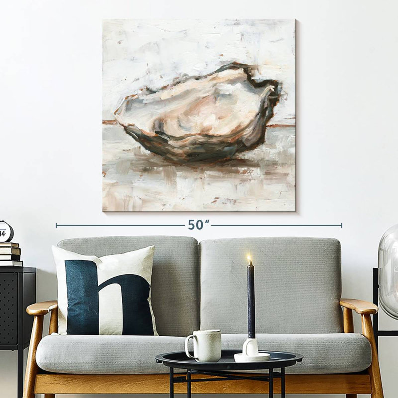 Yarlin Oyster Study I, 33" H x 33" W