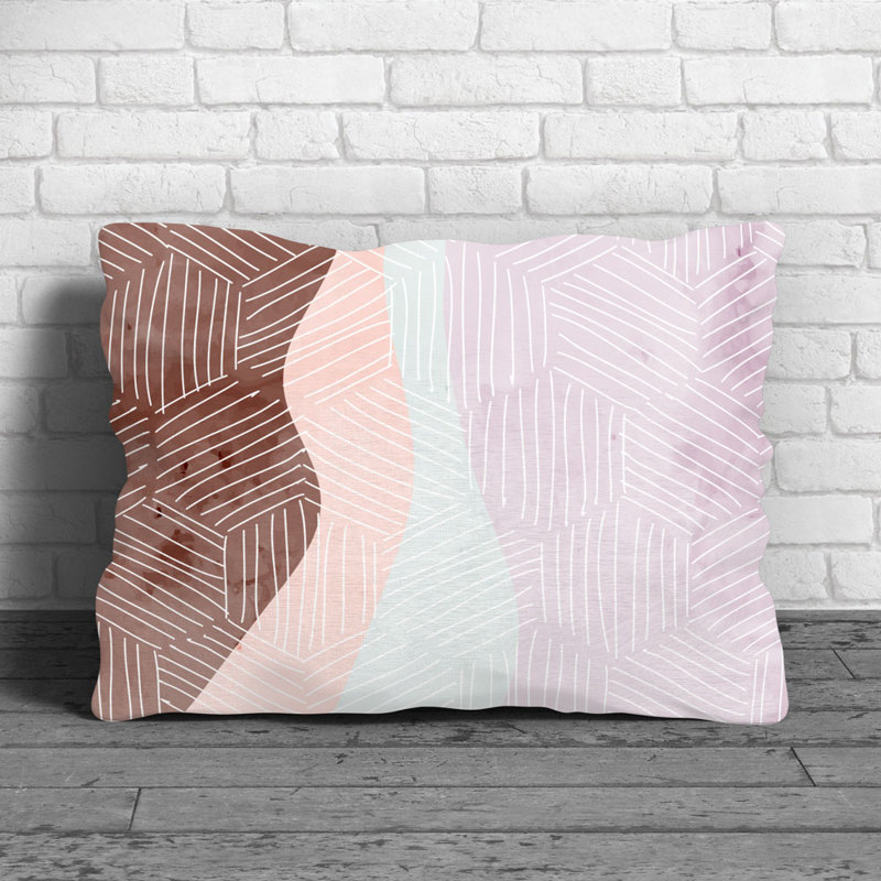 Housse de coussin rectangulaire et insert Mallett Line of Life
