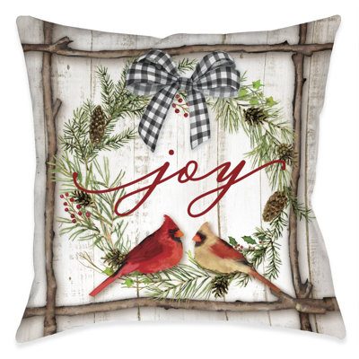 Coussin intérieur Joyful Cardinal