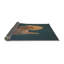 Tapis bleu marine/brun électrique métier-156472096