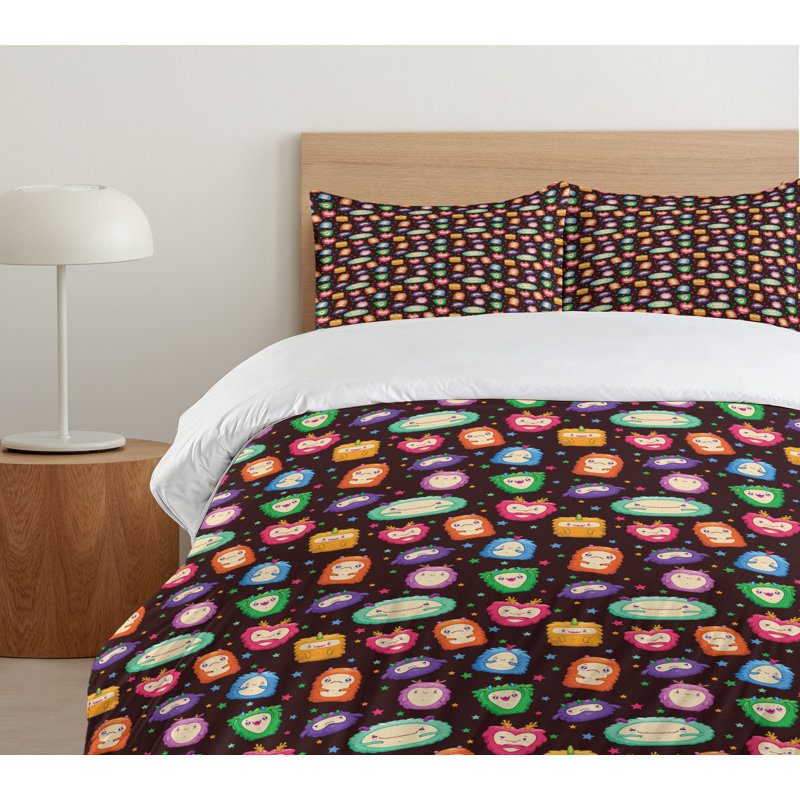 No Duvet Cover, Queen Duvet Cover + 2 Standard Shams