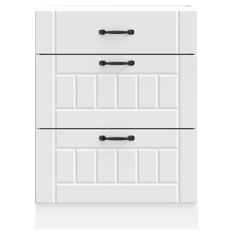 Atsabe Standard Base Cabinet, White, 81.5cm H x 60cm W x 46cm D