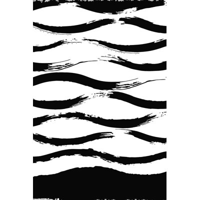 Vagues noires et blanches