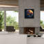 Art mural sur toile Epic Graffiti «High Density Voxels Earth» par Ann Klee, 37 po x 37 po-117053556